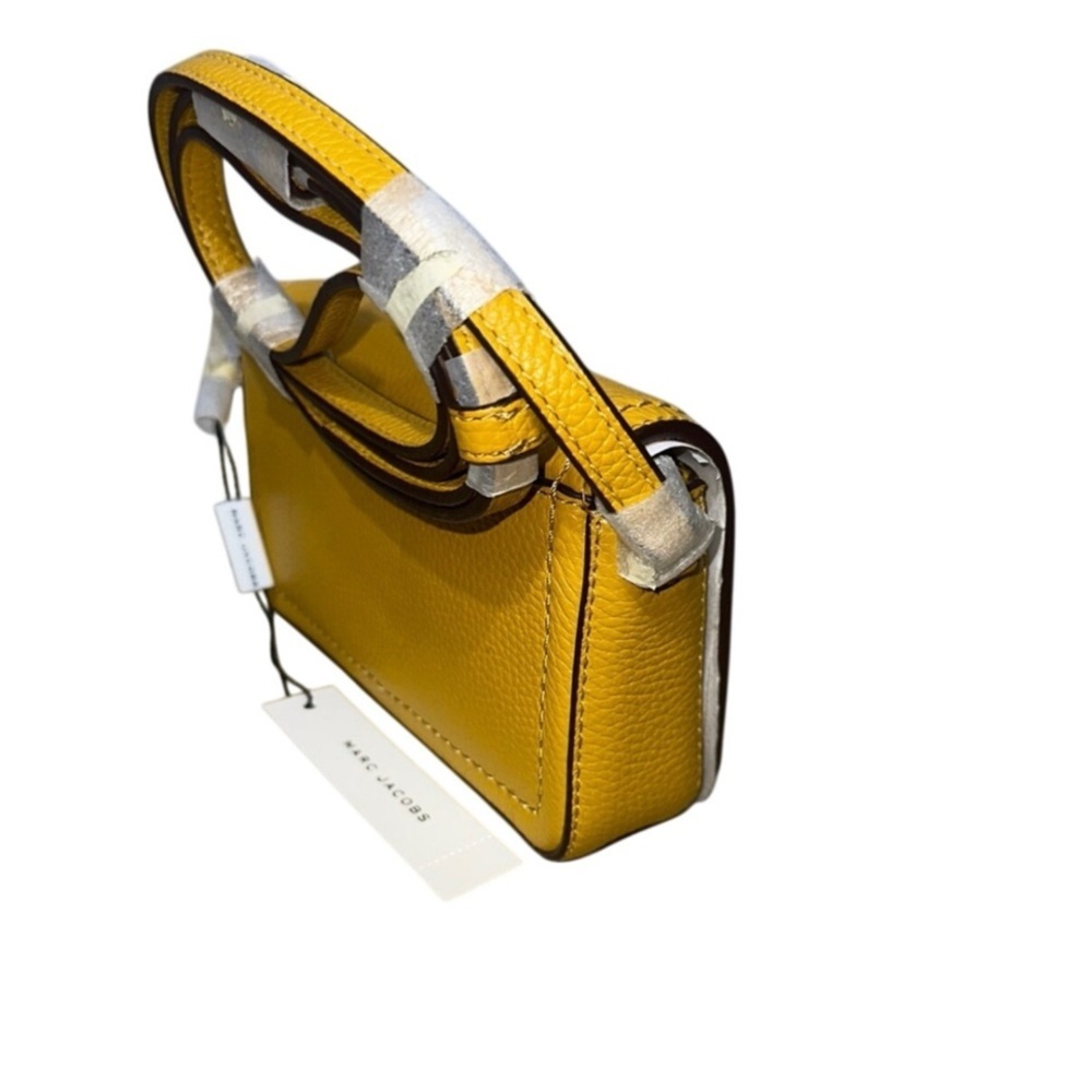 Marc Jacobs Yellow Leather Crossbody Bag NWT - Picture 3 of 6